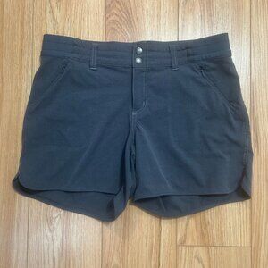 Kuhl Hiking Shorts Women's Size 8 Gray 6240 Ripstop Comfort Sporty Activewear